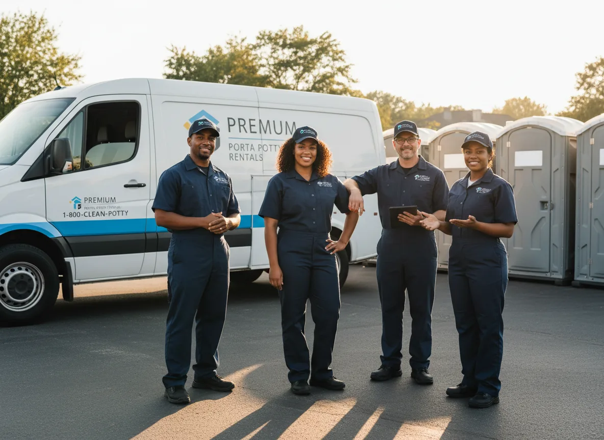 VIP Portable Toilets company in West Leisenring, PA